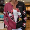 Baltimore Ravens Santa Hat Christmas Cardigan Jacket