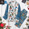 Denver Broncos Merry Christmas Gifts Pajamas Set