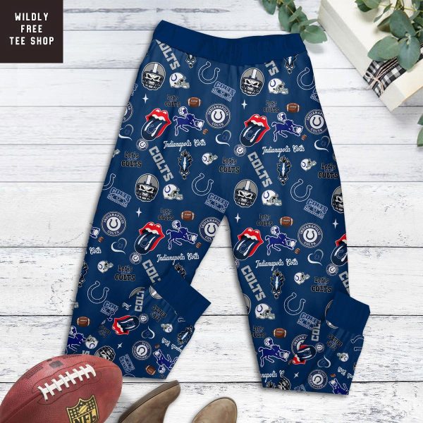 Indianapolis Colts x Elvis Presley Pajamas Set