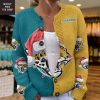 Indianapolis Colts Santa Hat Christmas Cardigan Jacket