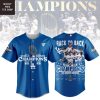 Toronto Blue Jays 2025 World Series Champions Celebrating Baseball Jersey