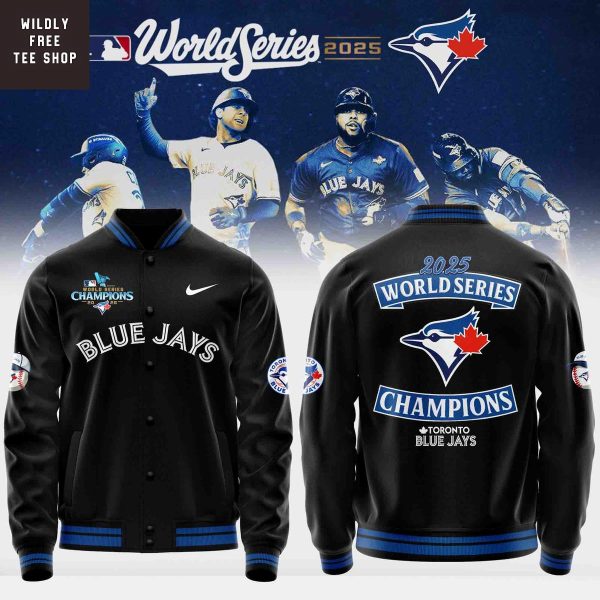 Toronto Blue Jays 2025 World Series Champions Baseball Jacket